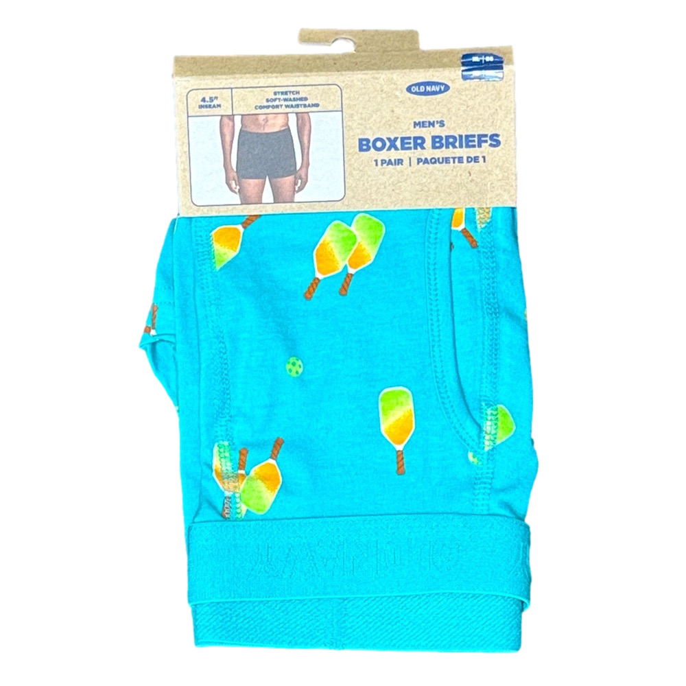 Mens Pickleball Boxer Briefs - Size Extra Large XL - Old Navy - NWT